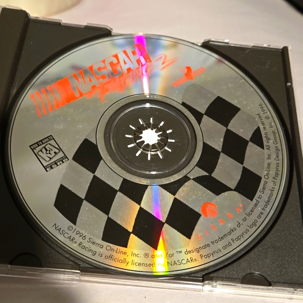 NASCAR RACING 2 (PC CD ROM, 1996) PC Sierra Computer Jewel Case Game - Picture 3 of 10